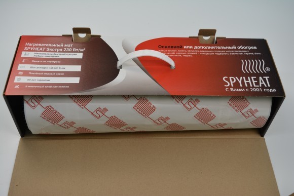 Маты тёплого пола "Экстра" 230 Вт/м²