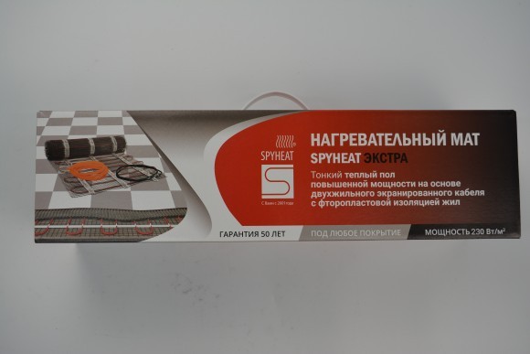 Маты тёплого пола "Экстра" 230 Вт/м²