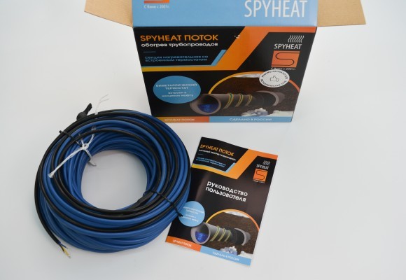 Греющий кабель для металлических труб "Поток" SHFD-25 Греющий кабель для металлических труб "Поток" SHFD-25