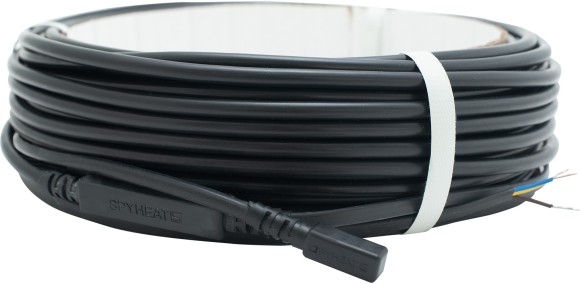 Двухжильный экранированный греющий кабель - секция 30 Вт/м, SPYHEAT MFD-30