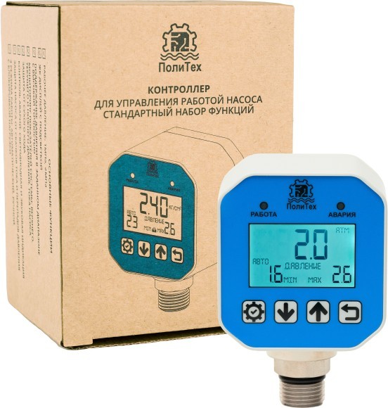 Автоматика для погружного насоса скважины с плавным пуском/стопом Политех Автоматика для погружного насоса скважины с плавным пуском/стопом Политех