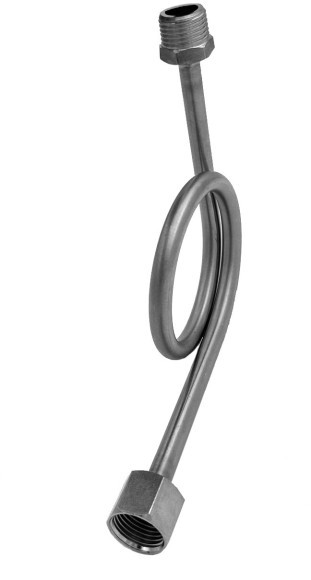 Сифонная трубка - «трубка Перкинса» для установки манометров