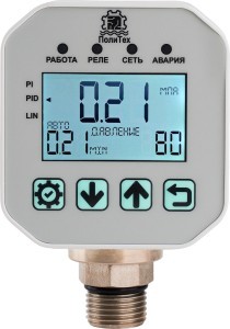 PID регулятор давления  насоса с функцией управления частотным преобразователем и RS-485